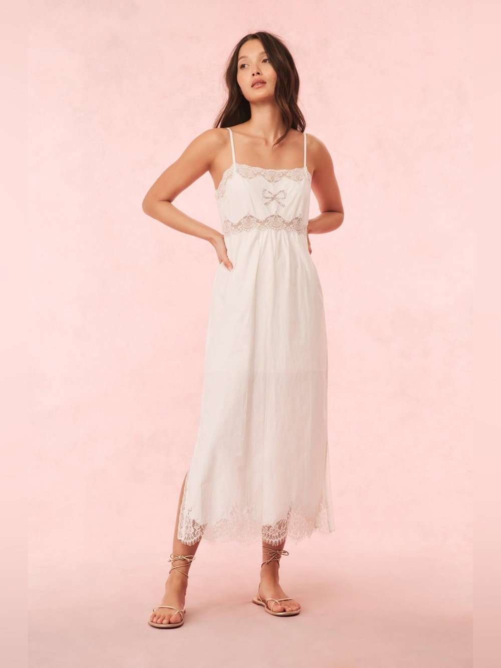 NWT LoveShackFancy Vinca Cotton Dress